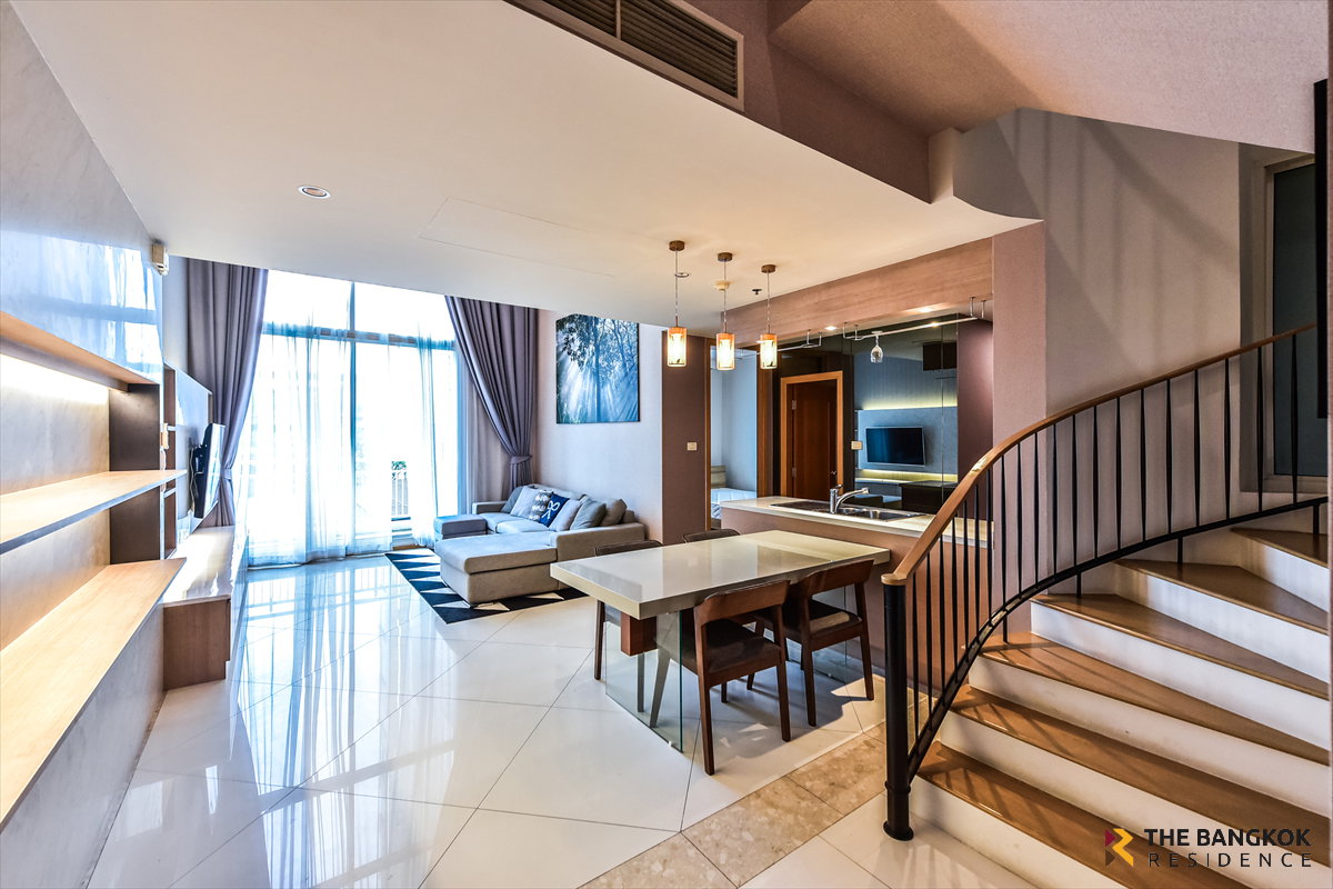 รูป เช่าคอนโด 💙 The Empire Place, Duplex 2นอน 107ตร.ม. 50k 💎 ยูนิตว่าง แต่งสวย ใกล้ BTS ช่องนนทรี  - รูปที่ 2/13