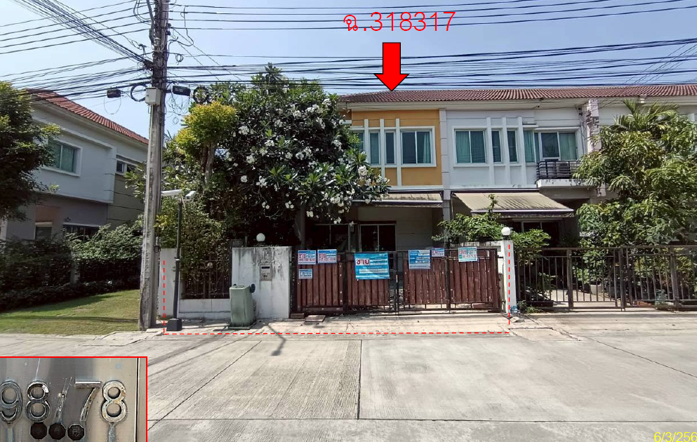 picture TOWN HOUSE 36.4 Sq.w. Muang Samut Prakarn Samut Prakarn for 3.2M - 1/3