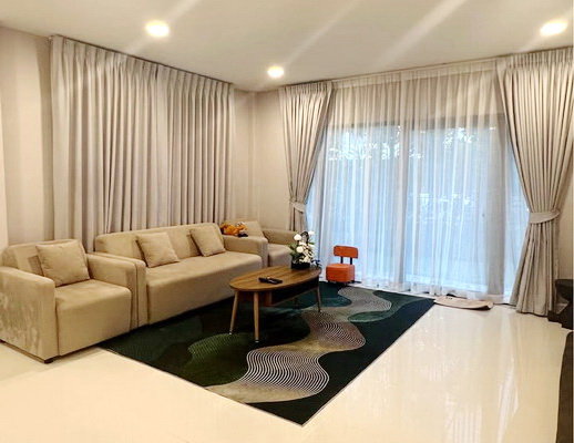 รูป [ให้เช่า] หมู่บ้าน เซนโทร บางบอน / 4 ห้องนอน 5 ห้องน้ำ / 110 ตรว. 300 ตรม. **85,000** บ้านเดี่ยวหลังใหญ่ตกแต่งสวย เฟอร์นิเจอร์และเครื่องใช้ไฟฟ้าครบชุด - รูปที่ 10/14