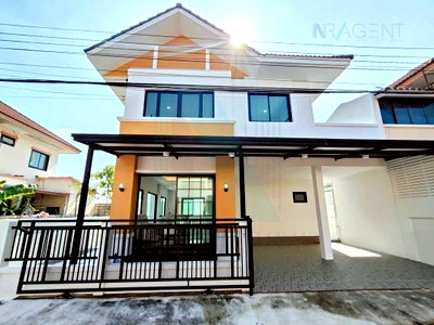 บ้านเดี่ยว เดอะ สแควร์ บางใหญ่ : ขายบ้านแฝด โครงการ บ้านชวนชมพาร์ค 2 ชั้น 3 ห้องนอน 2 ห้องน้ำ