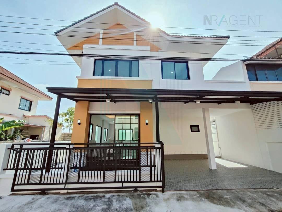 รูป ขายบ้านแฝด โครงการ บ้านชวนชมพาร์ค 2 ชั้น 3 ห้องนอน 2 ห้องน้ำ - รูปที่ 1/8