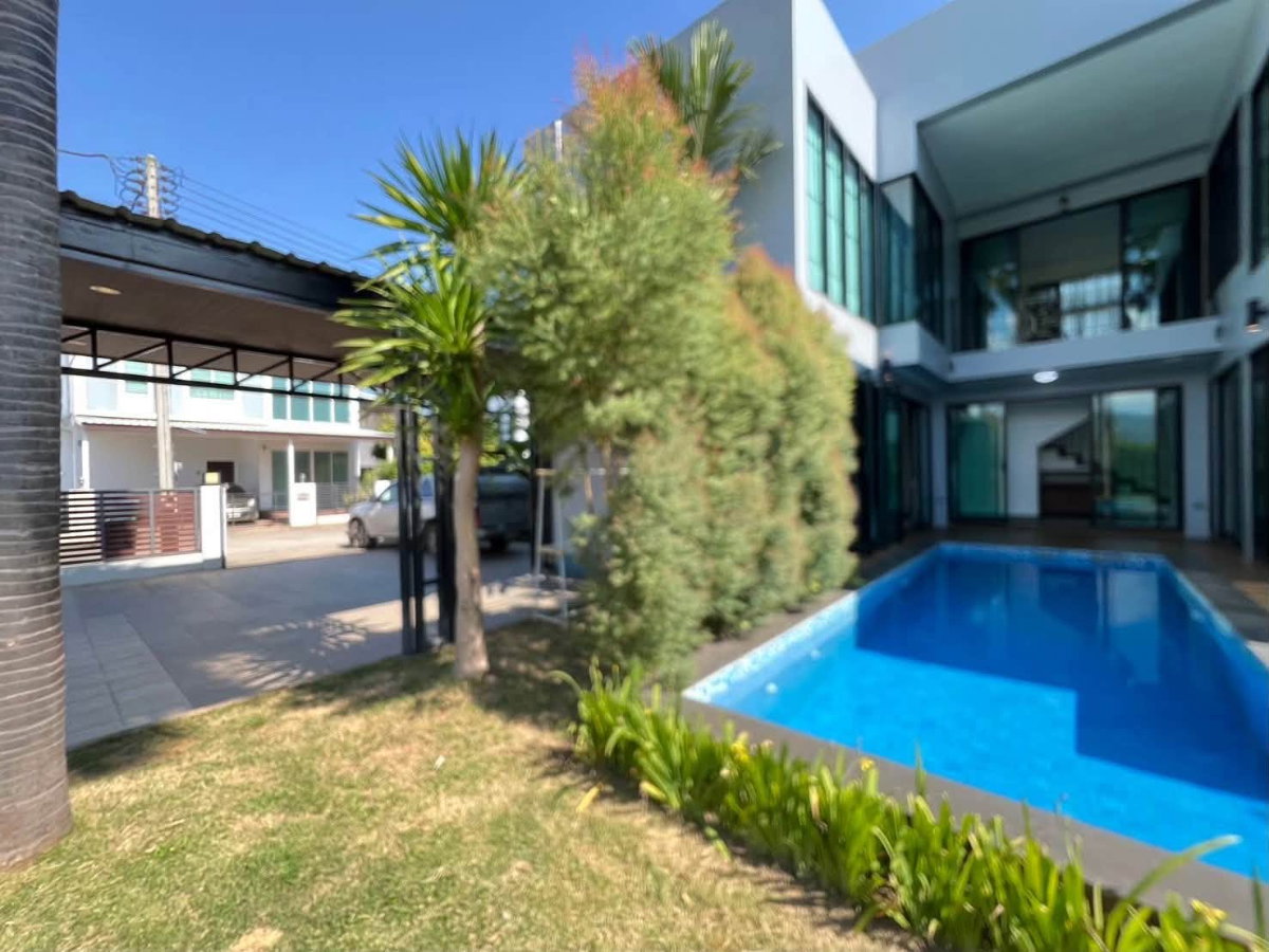 รูป ขาย | Modern Pool Villa 2 ชั้น พร้อมสระว่ายน้ำส่วนตัว เชียงราย 🏡🏊‍♂️✨  #5C2MG0554 - รูปที่ 16/18