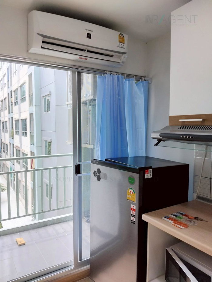 รูป ให้เช่าคอนโด ลุมพินี วิลล์ อ่อนนุช - พัฒนาการ อาคาร C1 ชั้น 4 1 ห้องนอน ขนาด 26 ตรม ใกล้ ซูปเปอร์มาร์เกต แม็กซ์แวลู - รูปที่ 2/8