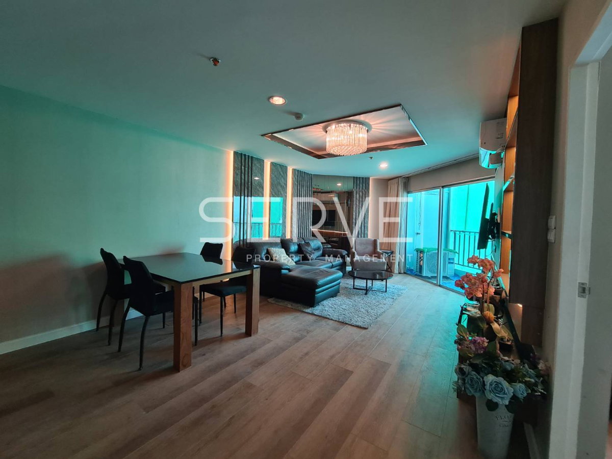 รูป 🔥ราคาหายาก! 98K-4 ห้องนอน มีอ่างอาบน้ำ ตกแต่งหรู ชั้นสูงสุดๆ30+ วิวดี เฟอร์แน่น พร้อมเข้าอยู่ คอนโดทำเลดี ใกล้ MRT พระราม 9 @ Belle Grand Rama9 - รูปที่ 6/13