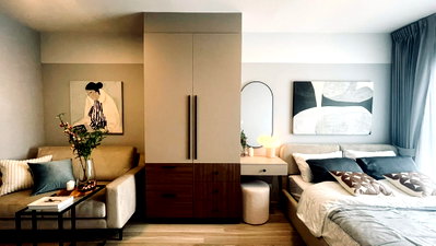 Condos for rent :  For rent The Privacy Parc Taopoon studio room