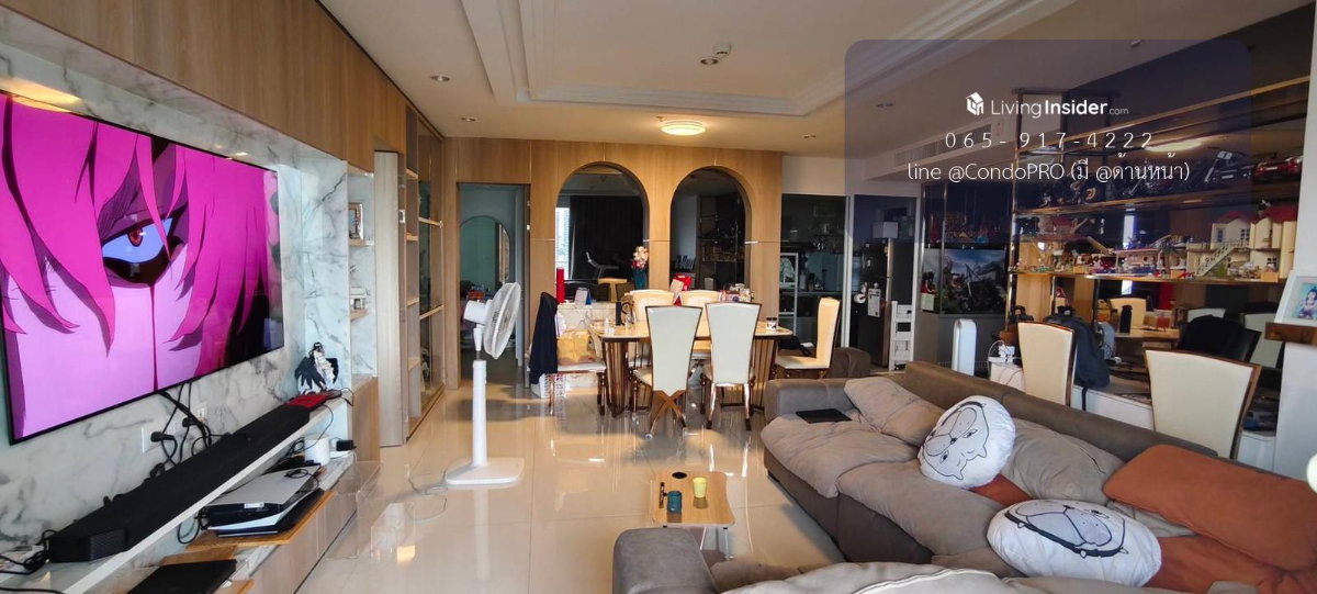 รูป P-1558🎉River View 3 Bed 3 Bath159.46 sqm. 15.99 MB🌈Supalai Riva Grande Rama 3 🎉0659174222 - รูปที่ 1/15