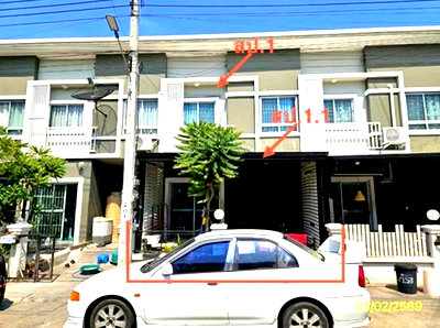 Townhouses for sale Samut Prakarn : TOWN HOUSE 16.2 Sq.w. Bang Plee Samut Prakarn for 1.8M