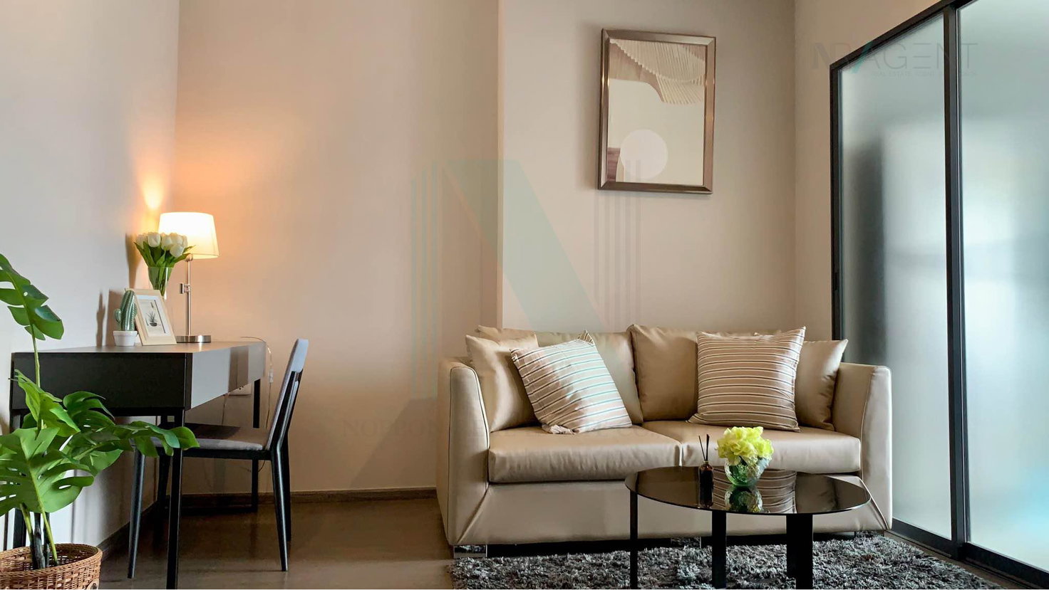 รูป 🎉Special room!🎉 ให้เช่าคอนโด ไอดีโอ สุขุมวิท 93 อาคาร A ชั้น 23 1 ห้องนอน ขนาด 33.00 ตรม ใกล้ Tesco Lotus อ่อนนุช - รูปที่ 3/8