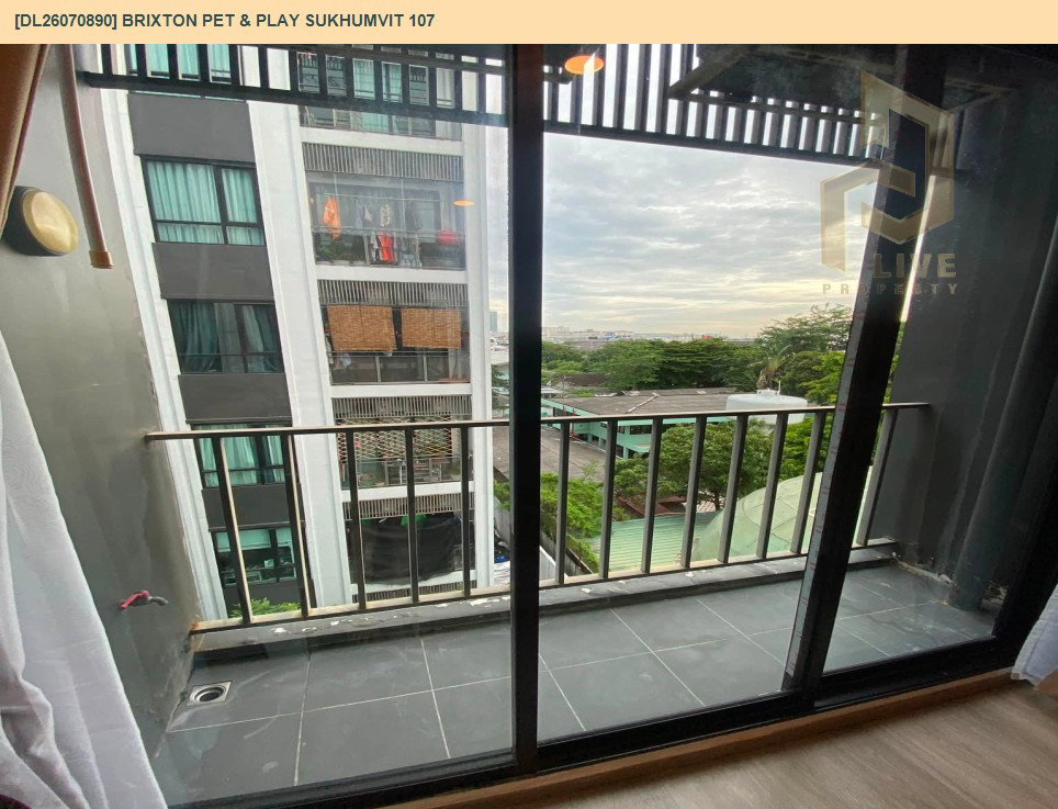 รูป DL26070890 ให้เช่าคอนโด บริกซ์ตัน เพ็ทแอนด์เพลย์ สุขุมวิท107 (BRIXTON Pet & Play Sukhumvit 107) ใกล้ BTS แบริ่ง พร้อมเข้าอยู่ โทรด่วน 0614453194 LineID @952jdxxk - รูปที่ 11/11