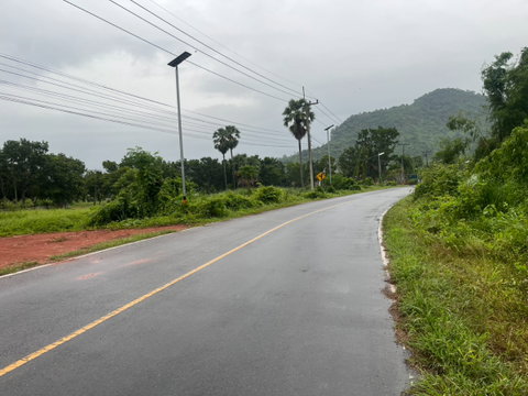 ขายที่ดิน 107 ตารางวา โฉนดครุฑแดง ต.พรหมณี ติดถนนหลวง วิวเขาชัด