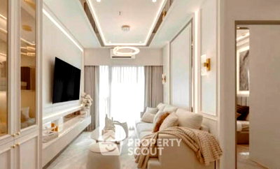 Condos for rent : 23rd-Floor 2-BR At Life Ratchadapisek Near MRT Huai Khwang (ID 3091586)