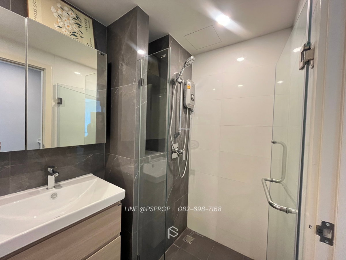 รูป คอนโดเช่าบางเเสน ทำเลดี ใกล้ม.บูรพา Brixton Campus Bangsaen✅ พร้อมเข้าอยู่ #CR0499 - รูปที่ 8/8