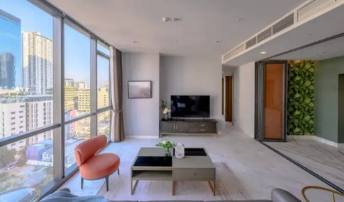 🌟 The Monument Thonglor ( 260708 ) Size 125 SQ.M Type 2 Bedroom 3 Bathroom On the 10thFloor Rental.125,000 THB