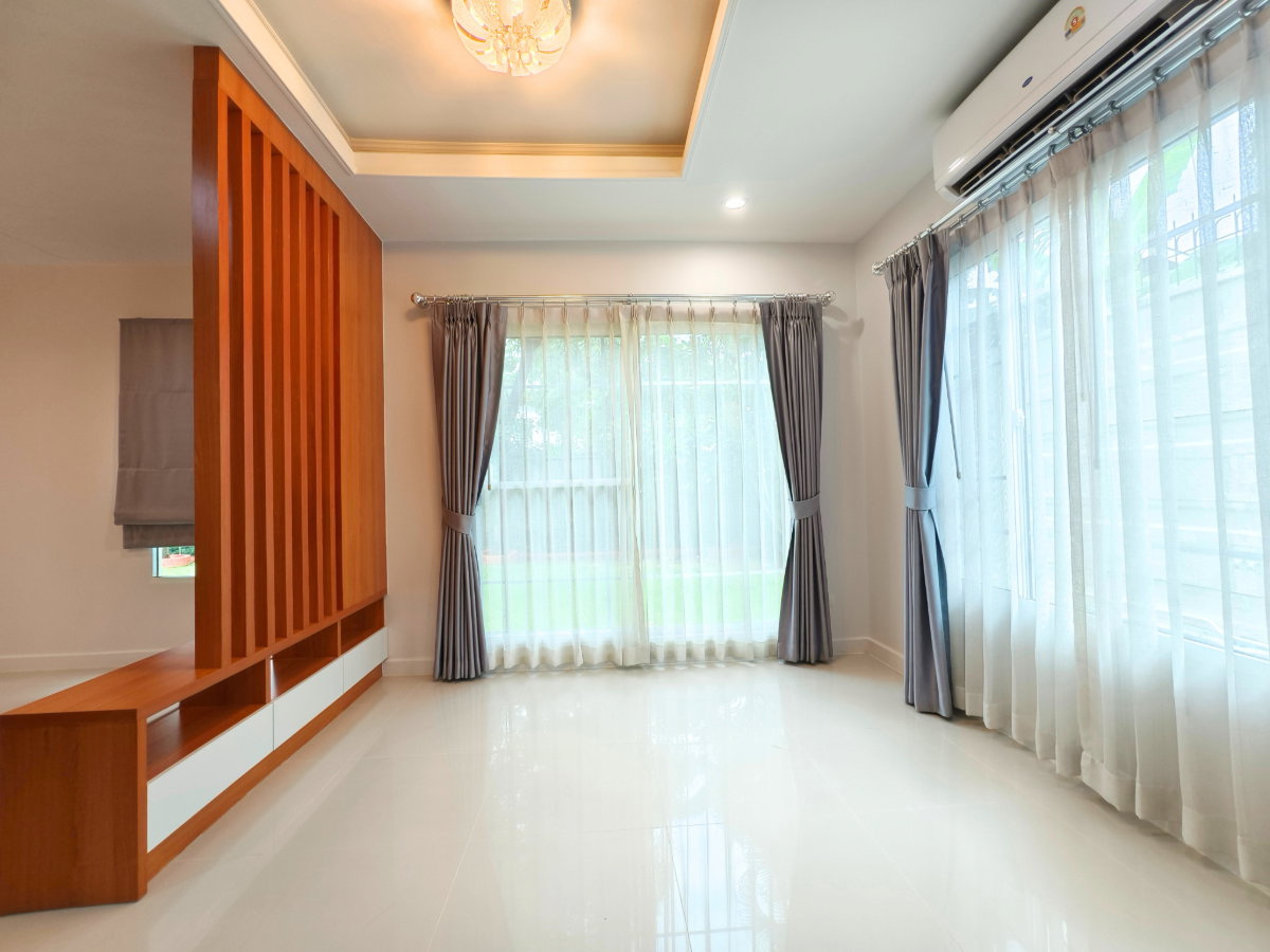 รูป ขาย บ้านเดี่ยวแปลงริมติดสวน เหมือนซอยส่วนตัว บ้านไม่ต้องซ่อม 3 ห้องนอน 3 ห้องน้ำ 89.6 ตารางวา - รูปที่ 7/23