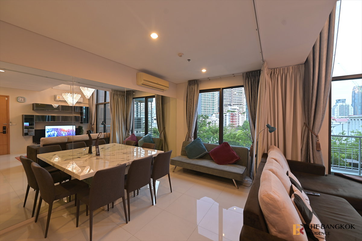 picture ð Villa Asoke âĻ Spacious 80 sq.m. Duplex with High Ceilings âĻ Near MRT Phetchaburi - 2/16