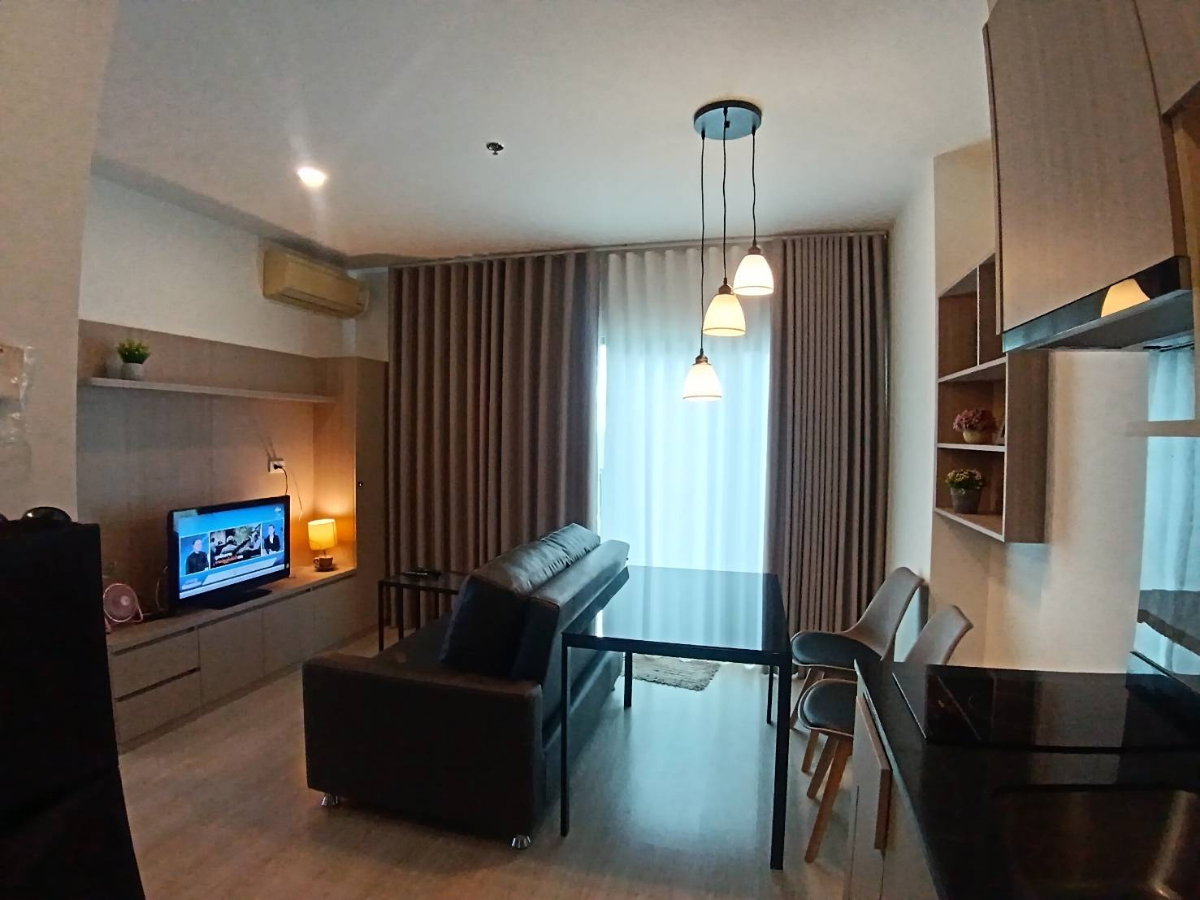 picture Condo for rent (or sale) Noble Revolve Ratchada, 1 bedroom, 2 bathrooms. - 4/7
