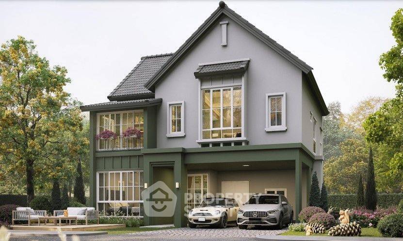 รูป บ้านเดี่ยว 4 ห้องนอน สำหรับขาย | ศรัณศิริ ศรีนครินทร์-พ์แหรกษา (เลี้ยงสัตว์ได้) (ID 1564781) - รูปที่ 1/5