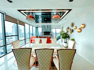 Condos for sale : For Sale Condo , The Bangkok Sathorn , Duplex , BTS-Surasak , Yannawa , Sa Thon , Bangkok , CX-125977 ✅ Live chat with us ADD LINE @connexproperty ✅
