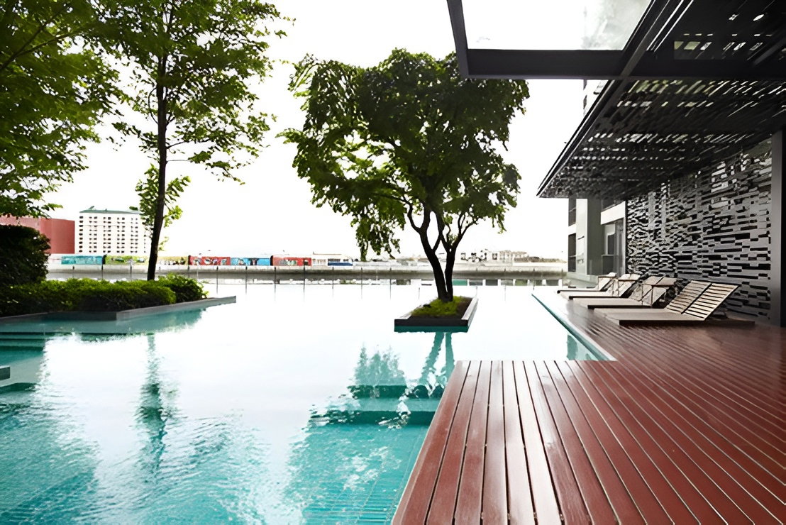 รูป คอนโด Teal Sathorn Taksin 2 ห้องนอน ห้องมุม ห้องรับแขกใหญ่ ติด BTS ราคาต่อรองได้ - รูปที่ 9/10
