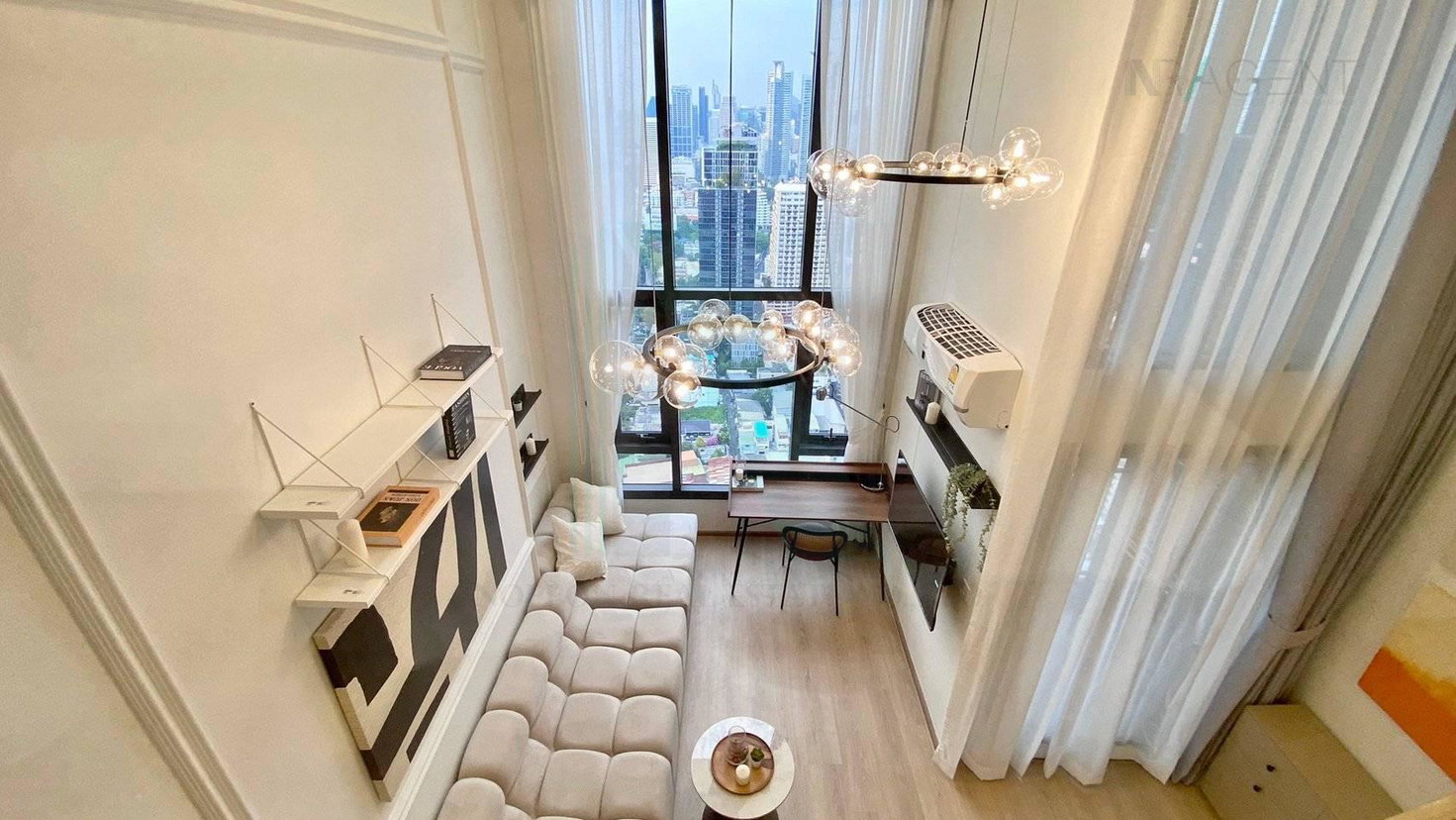 รูป 🚩 ให้เช่าคอนโด ไลฟ์ พระราม 4-อโศก อาคาร 1 ชั้น 35 Duplex ขนาด 40 ตรม ใกล้ ใกล้ MRT ศูนย์การประชุมแห่งชาติสิริกิติ์ - รูปที่ 1/8