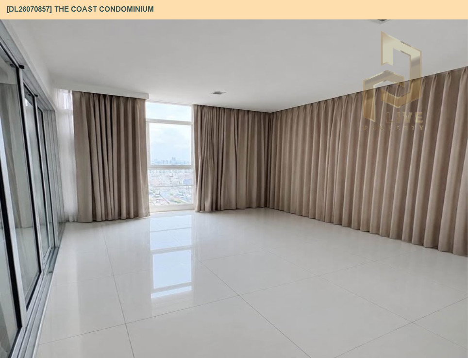 รูป DL26070857 ให้เช่าคอนโด เดอะ โคสต์ คอนโดมิเนียม (The Coast Condominium) ใกล้ BTS บางนา พร้อมเข้าอยู่ โทรด่วน 0638692663 LineID @952jdxxk - รูปที่ 6/10
