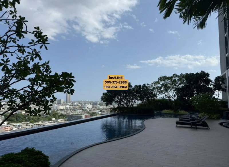 picture Rent | Menam Residences BTS | Saphan Taksin LINE/Tel 095-375-2988 - 9/10