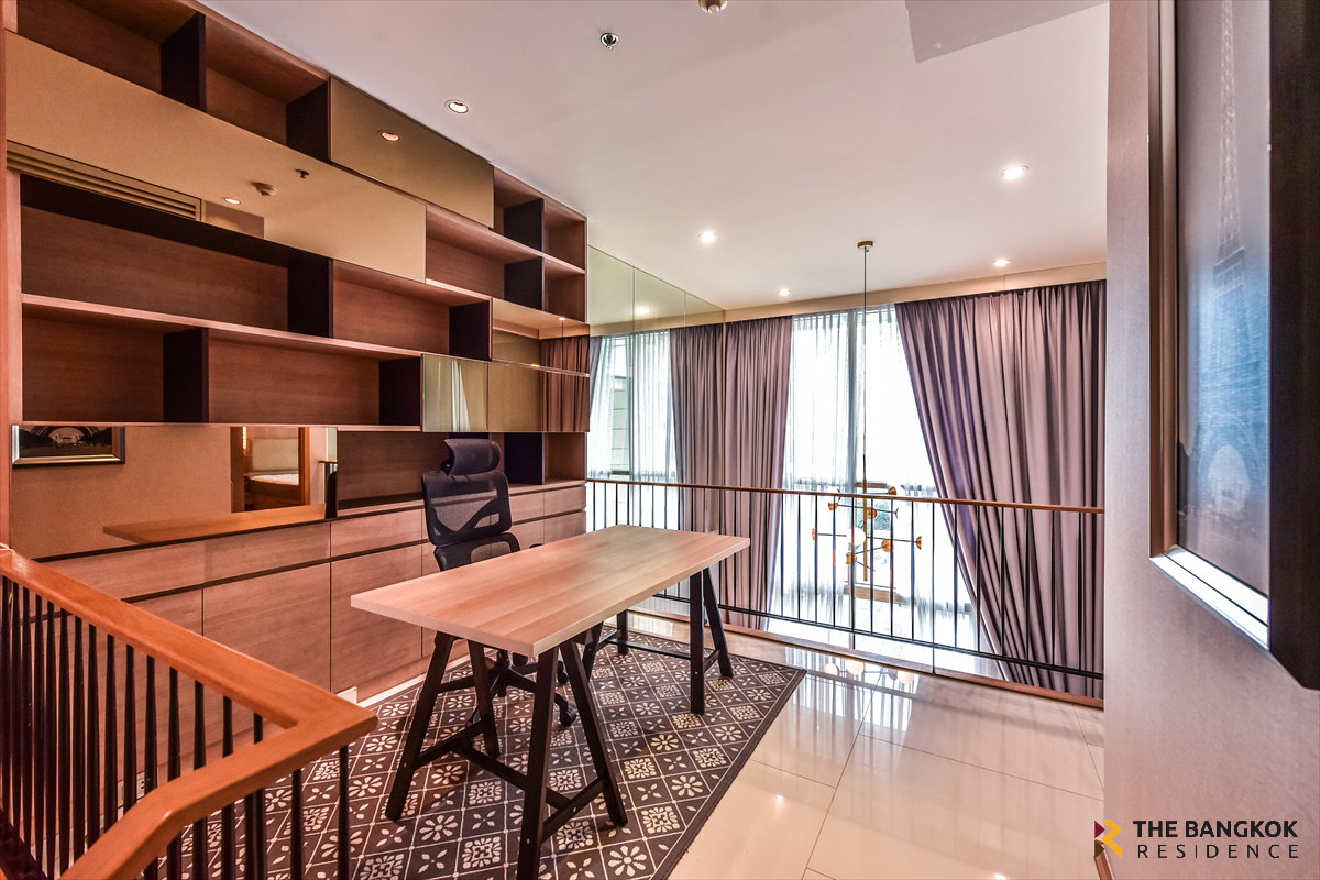 รูป เช่าคอนโด 💙 The Empire Place, Duplex 2นอน 107ตร.ม. 50k 💎 ยูนิตว่าง แต่งสวย ใกล้ BTS ช่องนนทรี  - รูปที่ 8/13