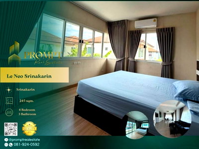 เช่าบ้านเดี่ยว เทสโก้โลตัส ศรีนครินทร์ : KL05354 - Le Neo Srinakarin 1-2 : Srinakarin