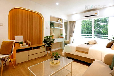 Condos for sale : 🚩 For Sell Condo BAAN RATCHATHAWI VILLE Building 1, Floor 4,Studio, Room size 25 sqm