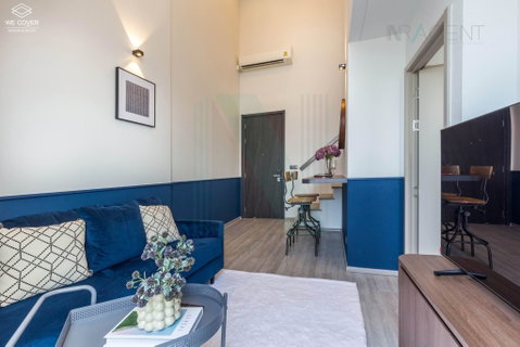 รูปภาพ 🔺 For Rent Condo THE LINE SUKHUMVIT 101 Building 1, Floor 37,Duplex, Room size 42 sqm
