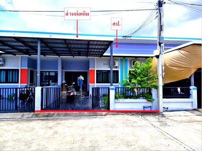 ทาวน์โฮม ปลวกแดง ระยอง : ทาวน์เฮ้าส์ 22.8 ตร.วา ทรัพย์มณี 999 เฟส 5 ปลวกแดง ระยอง 1.5M
