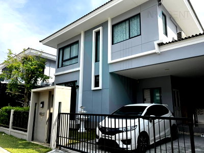 บ้านเดี่ยว สมุทรปราการ : ขายบ้านแฝด โครงการ คาซ่า เพรสโต้ ประชาอุทิศ 90 2 ชั้น 3 ห้องนอน 3 ห้องน้ำ