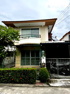 Houses for sale Bang Kruai Nonthaburi : For Sell Twin house SUPALAI GARDEN VILLE WONGWAEN PINKLAO-RAMA 5 2-story 3 bedroom 2 bathroom