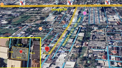 Land for sale sukhumvit 97/1 Near BTS Bang chak (Ref no. 00154522)