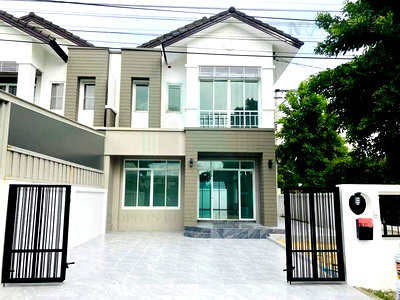 บ้านเดี่ยว เดอะ สแควร์ บางใหญ่ : ขายบ้านแฝด โครงการ จันทิมา ซิตี้ 2 ชั้น 3 ห้องนอน 3 ห้องน้ำ