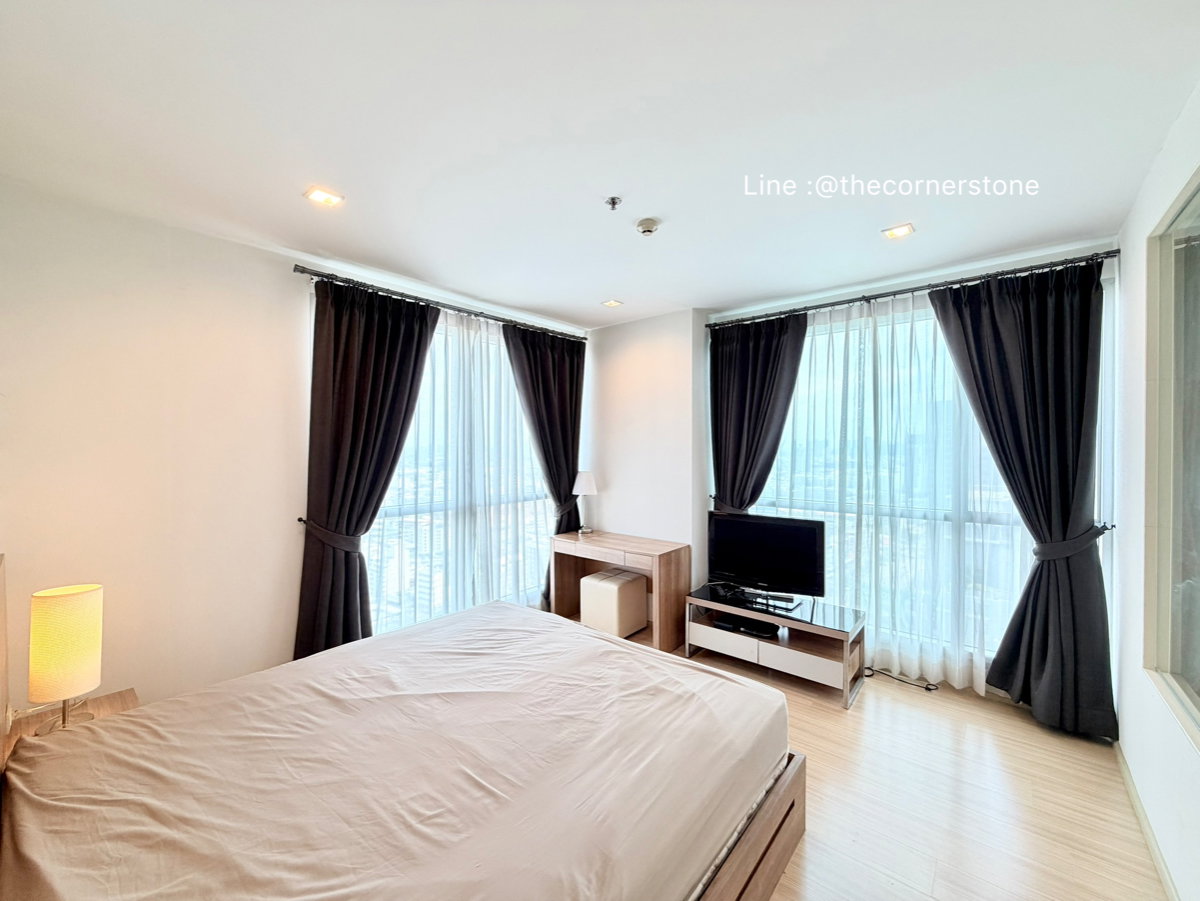 picture Ready to move in "𝐑𝐡𝐲𝐭𝐡𝐦 𝐑𝐚𝐭𝐜𝐡𝐚𝐝𝐚-𝐇𝐮𝐚𝐢𝐤𝐡𝐰𝐚𝐧𝐠“ 2 Bed 2 Bath Size 66 Sq.m. Near MRT-Huaikhwang - 11/17