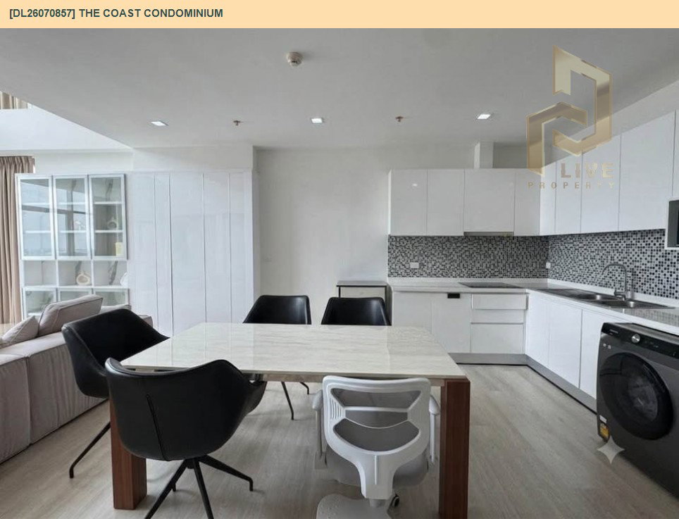 รูป DL26070857 ให้เช่าคอนโด เดอะ โคสต์ คอนโดมิเนียม (The Coast Condominium) ใกล้ BTS บางนา พร้อมเข้าอยู่ โทรด่วน 0638692663 LineID @952jdxxk - รูปที่ 4/10