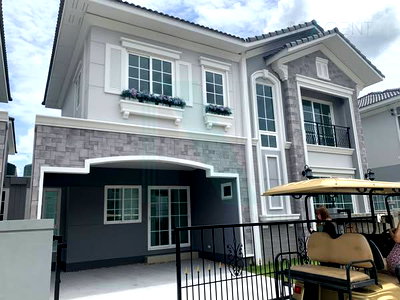บ้านเดี่ยว รร.สายอักษร : ขายบ้านแฝด โครงการ โกลเด้น นีโอ รามอินทรา-วงแหวน 2 ชั้น 4 ห้องนอน 3 ห้องน้ำ
