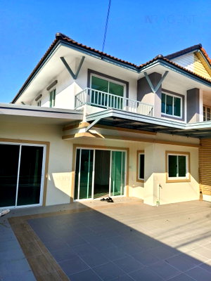 ขายบ้านเดี่ยว : ขายบ้านแฝด โครงการ บ้านพฤกษา 3 บางบัวทอง 2 ชั้น 5 ห้องนอน 2 ห้องน้ำ