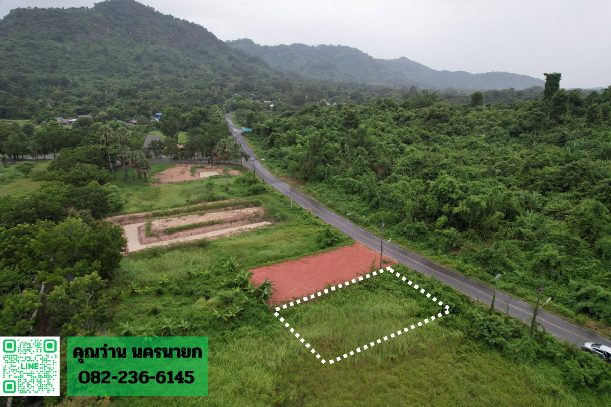 รูป ขายที่ดิน 107 ตารางวา โฉนดครุฑแดง ต.พรหมณี ติดถนนหลวง วิวเขาชัด - รูปที่ 16/20