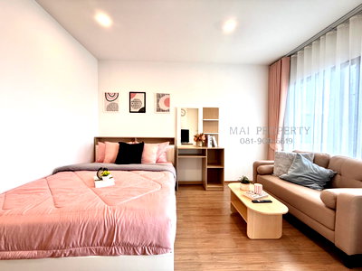 คอนโดให้เช่า : The Livin Phetkaseam | เดอะ ลิฟวิ่น เพชรเกษม ห้องใหม่ แต่งครบสวยสไตล์มินิมอล ลากกระเป๋าเข้าอยู่ได้
