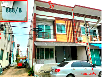 ทาวน์เฮ้าส์ 19.5 ตร.วา ทรัพย์ทวี วิลเลจ อำเภอพระสมุทรเจดีย์ จังหวัดสมุทรปราการ 1.5M