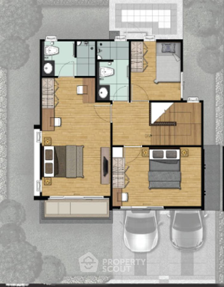 รูป บ้าน 3 ห้องนอน ขาย พร้อมรับสัตว์เลี้ยง โครงการ บ้านกาญกนก 22 ไชยสถาน สารภี เชียงใหม่ (ID 3088995) - รูปที่ 3/3