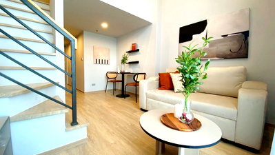 Condos for rent : For rent CULTURE Chula Duplex type