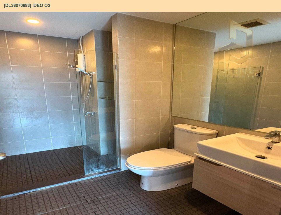 รูป DL26070883 ให้เช่าคอนโด ไอดีโอ โอทู (IDEO O2) ใกล้ BTS บางนา พร้อมเข้าอยู่ โทรด่วน 0614453194 LineID @952jdxxk - รูปที่ 11/11