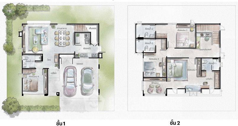 รูป บ้านเดี่ยว 4 ห้องนอน สำหรับขาย | ศรัณศิริ ศรีนครินทร์-พ์แหรกษา (เลี้ยงสัตว์ได้) (ID 1564781) - รูปที่ 5/5