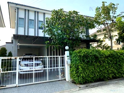 Houses for sale Bang Kruai Nonthaburi : For Sell Twin house LANCEO CRIB PINKLAO-RAMA 5 2-story 3 bedroom 3 bathroom