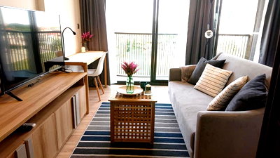 Condos for rent : For Rent Condo KAWA HAUS Building C, Floor 4,1 bed room, Room size 37.00 sqm