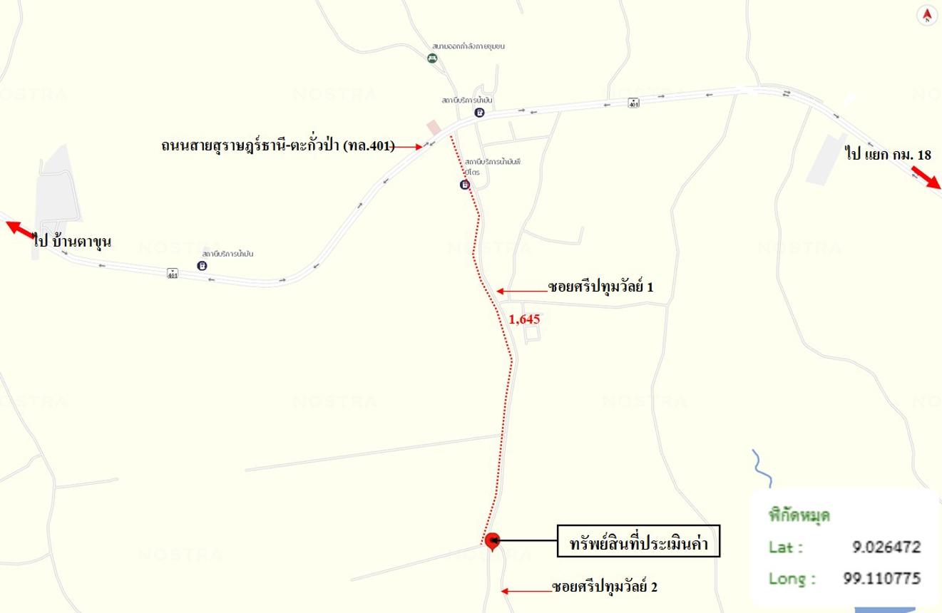 รูป บ้านเดี่ยว 343 ตร.วา พุนพิน สุราษฎร์ธานี 4M - รูปที่ 15/16