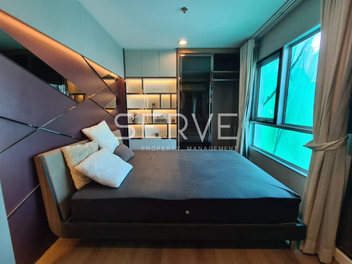 รูป 🔥ราคาหายาก! 98K-4 ห้องนอน มีอ่างอาบน้ำ ตกแต่งหรู ชั้นสูงสุดๆ30+ วิวดี เฟอร์แน่น พร้อมเข้าอยู่ คอนโดทำเลดี ใกล้ MRT พระราม 9 @ Belle Grand Rama9 - รูปที่ 7/13